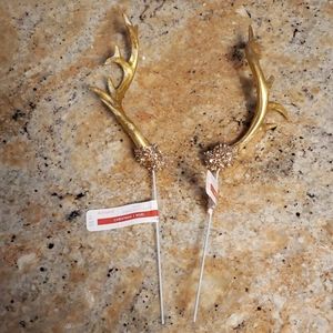 Antler decorations plants christmas styrofoam mold